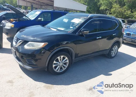 2015 Nissan Rogue Sv from USA, damaged, VIN KNMAT2MT0FP504656